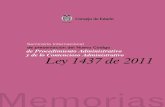 Seminario Internacional de presentación del Nuevo …dis.unal.edu.co/~icasta/ggs/Documentos/Empresas_Contratos/Ley1437... · Los principios del procedimiento administrativo en la