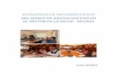 ESTRATEGIA DE IMPLEMENTACION del MAP en salud en Bolivia (CON NIPO Y ...³n... · UNI Unidad de Nutrición Integral ... y la eficacia, armonización y alineamiento de la ayuda y por