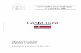 Informe Econ mico y Comercial Costa Rica septiembre … · Actividades de Promoción 37 3.8. Previsiones a corto y medio plazo de las relaciones económicas bilaterales 37 ... •