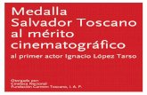 al primer actor Ignacio López Tarso - Cineteca Nacional · ... pero por el trabajo de su padre en ... La desconocida [inspector de policía] Dir. Chano Urueta ... Dir. Carlos Enrique