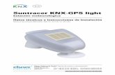Suntracer KNX-GPS light · Suntracer KNX-GPS light ... locidad del viento y la luminosidad. ... ceda con cuidado para no arrancar la conexión por cable entre la placa de circuitos