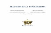 MATEMÁTICA FINANCIERA - ECONOMAKEReconomaker.com/Matematica Financiera_contenido_muestra.pdf · compuesto los intereses ganados generan nuevos intereses porque se han convertido