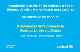 Protegiendo la nutrición de madres y niños en tiempos …siteresources.worldbank.org/EXTLACREGTOPNUT/Resources/4160377... · Porcentaje de niños que tienen bajo peso (moderado