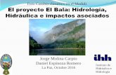 Foro Cambio climático en el Madidi El proyecto El Bala ... · VASO DEL RESERVORIO – EMBALSE PARA LA ALTERNATIVA REPRESA ANGOSTO SERRANIA CHEPITE Cota (msnm) Area ... embalse se