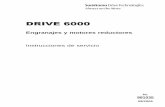 Instrucciones de servicio - drivedemexico.comdrivedemexico.com/wp-content/uploads/2017/02/Cyclo-Manual-de... · POLEA POLEA REDUCTOR REDUCTOR PERPENDICULAR Y PARALELO. DRIVE 6000