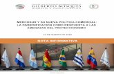 MERCOSUR Y SU NUEVA POLÍTICA COMERCIAL: …centrogilbertobosques.senado.gob.mx/docs/NI_MERCOSUR_140318.pdf · ... integrado por Argentina, Brasil, Paraguay y Uruguay, ... como es