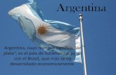 Argentina - scuoladelmolinatto.it · Paraguay •Este encontramos ... Argentina y Chile. Es una tierra frìa y desertica, ... capitales de Uruguay y argentina: Montevideo