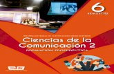 Ciencias de la Comunicación 2 - cobachsonora.edu.mx · El presente Módulo de Aprendizaje de la asignatura Ciencias de la Comunicación 2, es una herramienta de suma importancia,