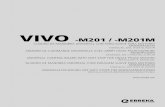 VIVO -M201 / -M201M - Automatismos para puertas · cuadro de maniobra universal con paro suave para motores monofÁsicos manual del instalador armoire de commande universelle avec
