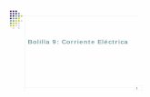 Bolilla 9: Corriente Eléctrica - unsl.edu.arcornette/Bolilla9.pdf · Bolilla 9: Corriente Eléctrica El estudio de la corriente eléctrica es fundamental, ... Puntos c y d en la