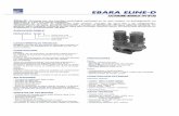 TARIFA MR-E-LINE (SIN) - garal.pt ELINE.pdf · EBARA ELINE-D 65-250 / 4 ... La tabla contiene el despiece (piezas principales) de las bombas ELINE y ELINE-D respectivamente y cada