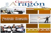  · Difusión de la vida universitaria 2011-2012 Vinculación Proyección de la FES Aragón Calidad artística y cultural ... Universidad de Guadalajara Dise o Industrial