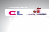 Clorhexidina Lacer folleto básico 270x210 111215 Lacer... · El antiséptico de elección con el sabor más agradable Clorhexidina La Clorhexidina es el antiséptico más eficaz