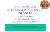 ACCIDENTES E INTOXICACIONES - campus.usal.escampus.usal.es/~ogyp/Clases teoricas 2012 2013/GRADO/ACCIDENTE… · • LACTANTE – baño ... protocolo de actuación secuencial que