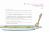 11. Alimentación, cocina y gastronomía · Contreras J. Antropología de la . alimentación. Ed. Eudema. 1999. 1 • El fuego, la alimentación. y la evolución . Todo se debe a