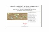FORO PERMANENTE DE ANÁLISIS REGIONAL … UMSS.pdf · Suroccidental y Beniana, lo que le confiere una alta diversidad de especies y de ... ecosistema, se conservará la flora y la