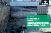 PARA EXCAVACIONES PROFUNDAS - idear.com.pe. Brochure Excavaciones Profundas (1).pdf · gías, tanto para su construcción como para su diseño, con el objetivo ... pilotes anclados,