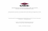 UNIVERSIDAD INTERNACIONAL DEL ECUADOR …repositorio.uide.edu.ec/bitstream/37000/2071/1/T-UIDE-1196.pdf · Ilustración 6.- Estabilidad al deslizamiento de muros anclados de concreto