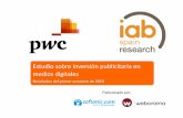 Estudio sobre inversión publicitaria en medios di it ldi …iabspain.es/wp-content/uploads/Estudio_IAB-PWC_S110.pdf · 2016-09-15 · Televisión 1311,3 1221,2 7,4 45,1 ... Actividad