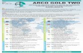 ARCO GOLD TWO - arcoelectronica.es€¦ · Control desde dispositivo táctil: Tablet PC, Panel PC, iPad. Planificación y seguimiento de pedidos. Acceso desde laboratorio: Mantenimiento