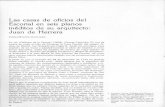 de oficios del Escorial en seis planos - Archivo Digital ...oa.upm.es/30273/1/INVE_MEM_1983_153227.pdf.pdf · seis planos Las casas Escorial en inéditos de Juan de su arquitecto: