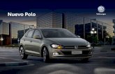 Nuevo Polo Volkswagen€¦ · Sistema de frenos ABS y EBD X X X X Control de estabilidad (ESC) X X X X ... Sensor de estacionamiento delantero - - - X Cámara de estacionamiento trasera