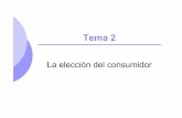 La elección del consumidor - Universitat de València · ©2005 Pearson Education, Inc. Chapter 16 3 La elección del consumidor zA la decisión del consumidor sujeta a estas restricciones