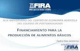 Presentación de PowerPoint - colpos.mx COLPOS - Final.pdf · • El enfoque de las redes de valor en el financiamiento Agricola