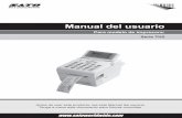 Manual del usuario - SATOresources.satoeurope.com/Printers/TH2/OperationManual/Operation... · mantenimiento y la limpieza de la impresora, desenchufe el cable de la toma eléctrica