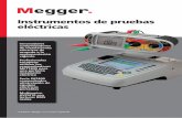 Instrumentos de pruebas eléctricas - APIEMapiem.org/images/contenidos/varios/Cat_logo_Megger.pdf · Instrumentos de pruebas eléctricas Innovadores comprobadores de instalaciones