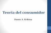 Teoría del consumidor - danteaurbina.comdanteaurbina.com/.../01/Teoría-del-consumidor.pdf · de bienes) para los que la satisfacción (utilidad) obtenida por el consumidor es idéntica.