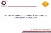 DEFENSAS TRASERAS PARA VEHÍCULOS DE … para Vehiculos... · Sector de la Industria Automotriz Mayo 2012 Propuesta de una NOM para defensas traseras para vehículos pesados. 2009