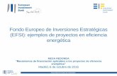 Fondo Europeo de Inversiones Estratégicas (EFSI ... · •Pymes y compañías de mediana capitalización con hasta 3.000 ... Banco Europeo de Inversiones Calle José Ortega y Gasset,