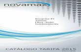 Recepción TV Antenas Fibra / Redes Instrumentación¡logo... · Caja distribución y terminal 21 Accesorios 21 RECEPCIÓN Antenas 4 Antenas parabólicas 5 LNB / Conmutadores diseqc