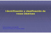 Identificación y clasificación de rocas clásticasusuarios.geofisica.unam.mx/cecilia/CT-SeEs/12RsClasticas.pdf · caída, flujos de lodo -lahares- y avalanchas) pueden confundirse