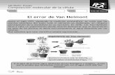 El error de Van Helmonttrinityschoolls.com/wp-content/uploads/2014/01/FICHA-4.-BIOMOL... · DISACÁRIDOS. Son dos monosacáridos unidos por un enlace ... CLASE DE MOLÉCULA: CARBOHIDRATOS