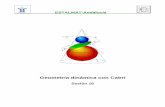 sesion geometría con Cabri-2 curso-copiathales.cica.es/estalmat/oriental/files/s16.pdf · Cabri Géomètre es un programa que se denomina de geometría dinámica que facilita ...