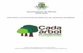 Guía para la Plantaciónde Árboles enel Municipio … · Guía para la plantación de árboles UNIDAD DE DESARROLLO SUSTENTABLE | Departamento de Preservación y Conservación Ambiental