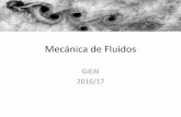 Mecánica de Fluidos - Academia Madrid Ingeniería ...€¦ · Mecánica de Fluidos 2º curso –GIEAI –2016/17 Resumen Flujo viscoso incompresible interno Número de Reynolds –régimen