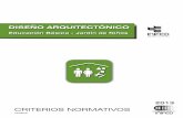 DISEÑO ARQUITECTÓNICO - Gobierno | gob.mx · criterios de diseÑo arquitectÓnico cda-pre-jn 1 jeducaciÓn preescolar ardÍn de niÑos Índice. introducciÓn. 1. definiciÓn. 1.1.