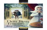 Don Juan Tenorio, - anayainfantilyjuvenil.com · no solo los célebres dramas españoles El burlador de Sevilla y ... de calaveras invitadas a comer y de personajes que presencian