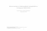 Innovación e intensidad competitiva. - BCU de Economa/Roldan.pdf · 3 Se agradece la colaboración de D.Nemoy. 2 Resumen ... Capturar el grado de intensidad competitiva a lo largo