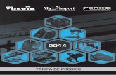 2014 - Suministros Industriales Madrid para … · CEVIK - COMPRESORES ... CA -AIRBLOK252 66 dB, 25 HP, ... CA-CK3300 Kit aerográfico para compresor. 5 piezas: pistola de pintar,