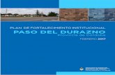 Plan Operativo Territorial – Paso del Durazno, Córdoba · esfuerzos para asegurar que todos los habitantes tengan acceso a los servicios básicos ... Los proyectos de agua y saneamiento