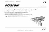 310629ZAA - Fusion Pistola de pulverización, con … · Lista de modelos/guía de selección 6 310629ZAA Pistolas de chorro redondo de impacto directo Utilice únicamente estas combinaciones