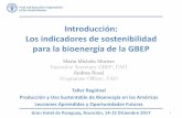 Introducción: Los indicadores de sostenibilidad para la ... · Infraestructura y logística para la ... –La Universidad Católica Nuestra Señora de la Asunción (UCA) –El Centro