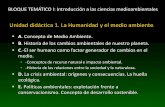 Unidad didáctica 1. La Humanidad y el medio ambientebiologiaygeologia.weebly.com/uploads/9/1/0/5/9105909/tema_1._la... · dinosaurios 65 ma . Península de Yucatán (Méjico) Evolución