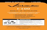 I-100static.victaulic.com/assets/uploads/literature/I-100-SPA.pdf · I-100 MANUAL DE INSTALACIÓN Para productos de acero al carbono, acero inoxidable y aluminio métricos y NPS •