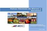 Fichas Técnicas de Bienes y Serviciosaplicaciones2.ecuadorencifras.gob.ec/SIN/metodologias/FICHAS.pdf · características de la realidad económica y social de un país, región,
