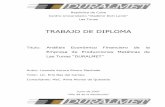 TRABAJO DE DIPLOMA - Repositorio institucional de …roa.ult.edu.cu/bitstream/123456789/2846/1/Leonela Aurora Rivero.pdf · ¾ El Capital de Trabajo es negativo en ... una disminución